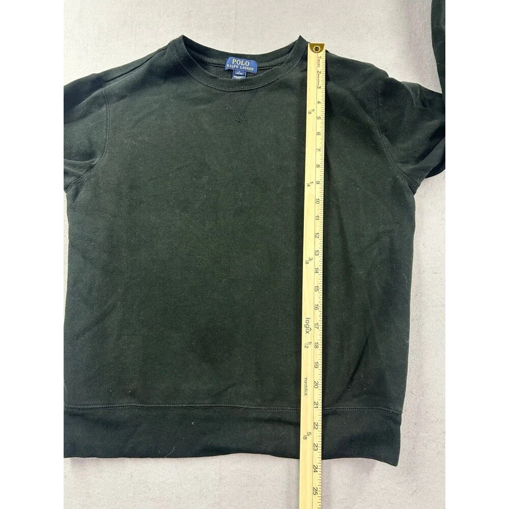 Kids Polo Ralph Lauren Crewneck Sweatshirt Youth Large Black